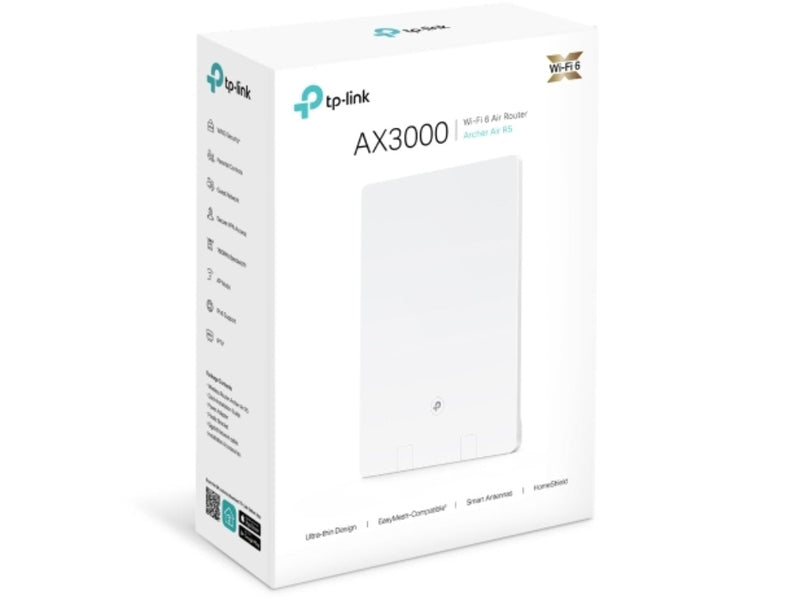 TP-Link Archer Air R5 AX3000 Dual-Band Wi-Fi 6 Air Router