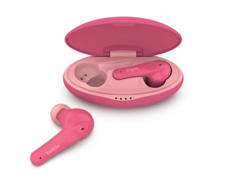 Belkin SoundForm Nano True Wireless Earbud Stereo Earset Pink