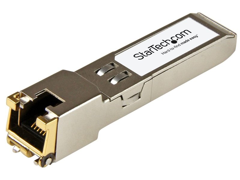 StarTech PLUS-T-ST SFP+ 1 x RJ-45 10GBase-TX LAN Transceiver