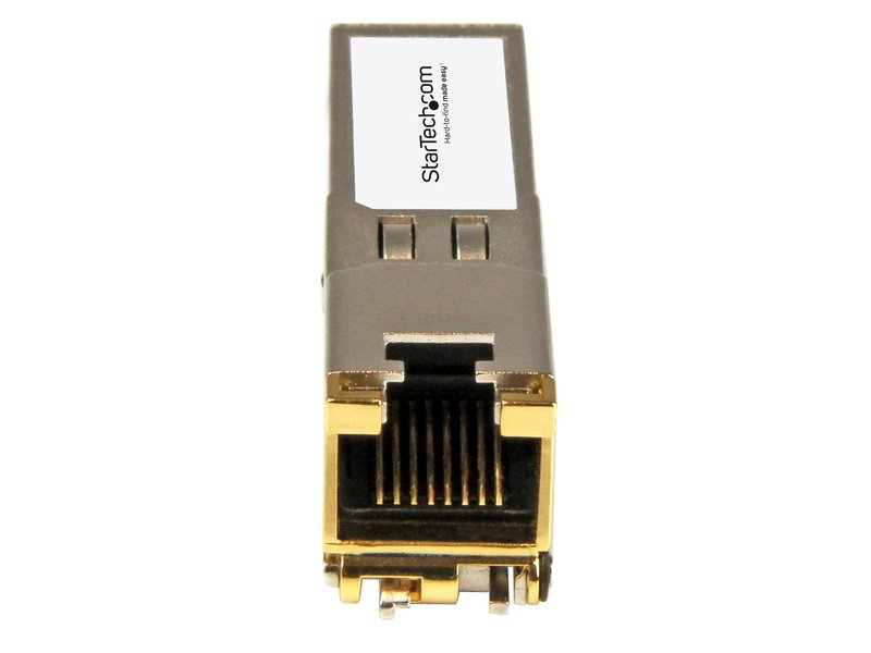 StarTech PLUS-T-ST SFP+ 1 x RJ-45 10GBase-TX LAN Transceiver