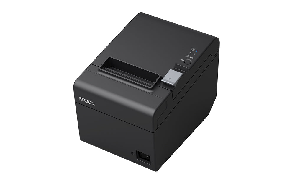 EPSON TM-T82III Black Receipt Printer with a Built-In USB & Parallel Interface. Includes AC Adapter, AC Cable & USB Cable