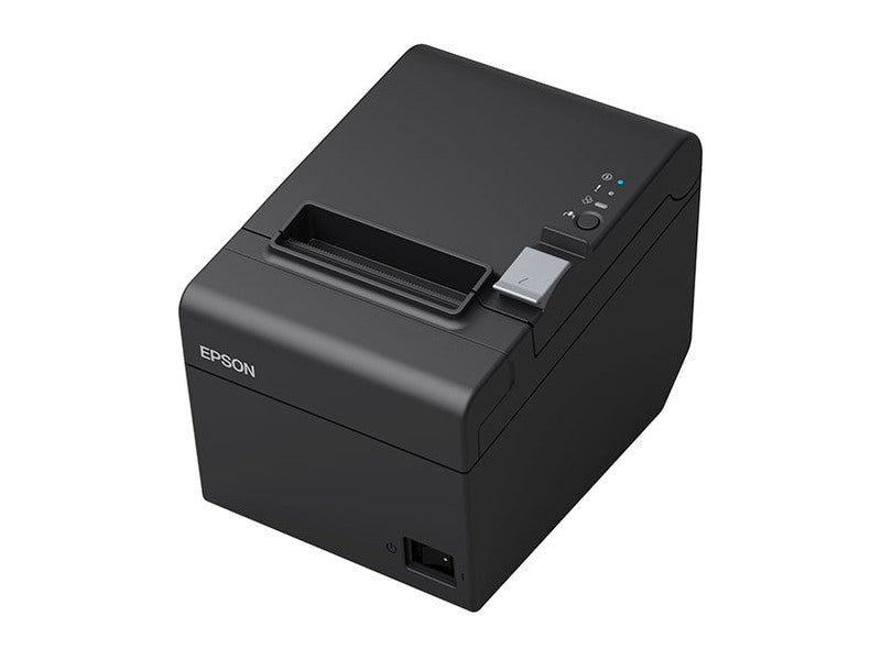 EPSON TM-T82III Black Receipt Printer with a Built-In USB & Parallel Interface. Includes AC Adapter, AC Cable & USB Cable