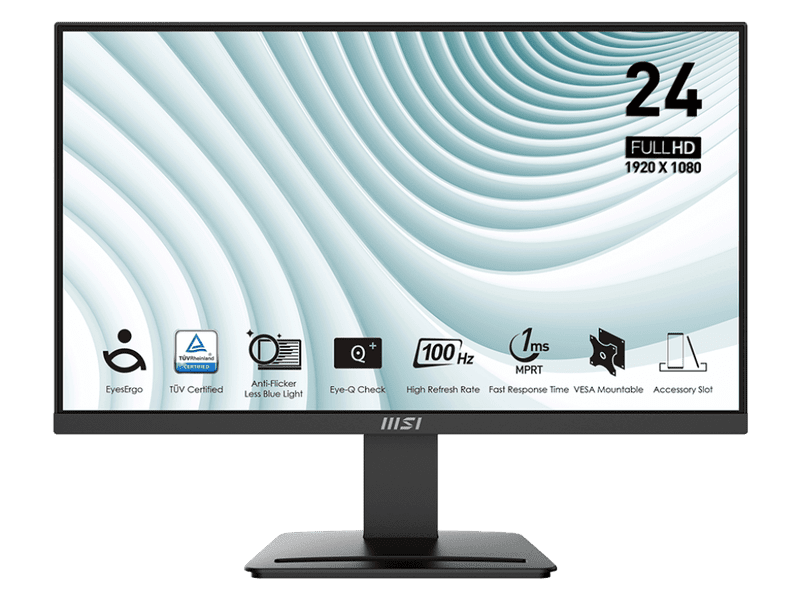 MSI PRO MP2412 24" Class Full HD LCD Monitor