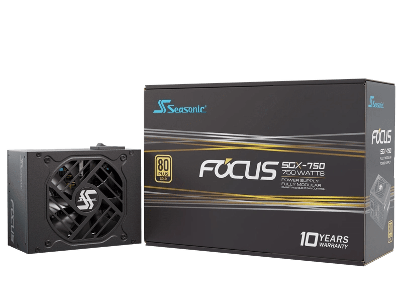 Seasonic FOCUS SGX-750 2021 750W Modular 80 Plus Gold PSU