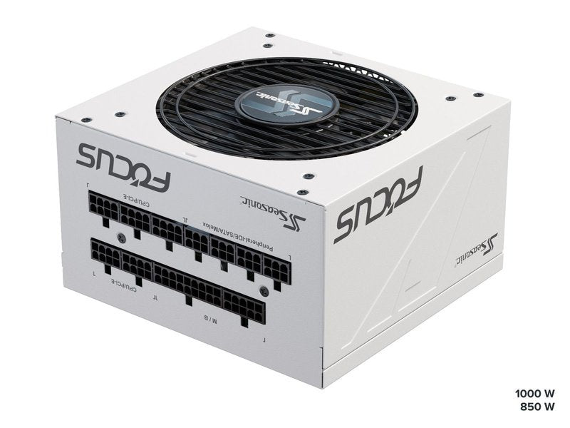 Seasonic Focus GX White Edition GX-1000 SSR-1000FX WHITE 1000W 80 Plus Gold PSU