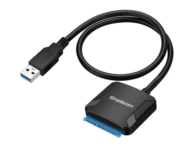 Simplecom SA236 USB 3.0 to SATA Adapter Cable Converter with Power Supply