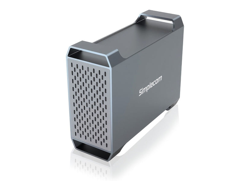 Simplecom SE482 SuperSpeed USB Dual Bay 3.5" SATA Hard Drive RAID Enclosure