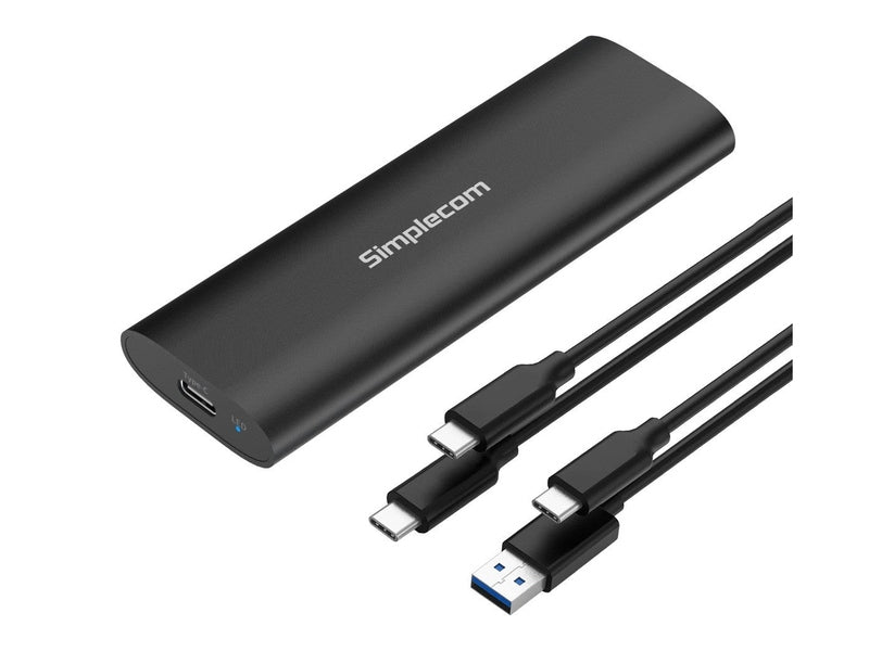 Simplecom SE516 NVMe / SATA Dual Protocol M.2 SSD Tool-Free USB-C Enclosure