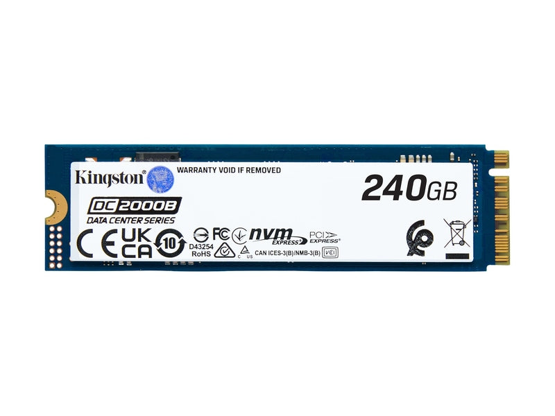 Kingston DC2000B 240GB PCIe 4.0 NVMe M.2 SSD