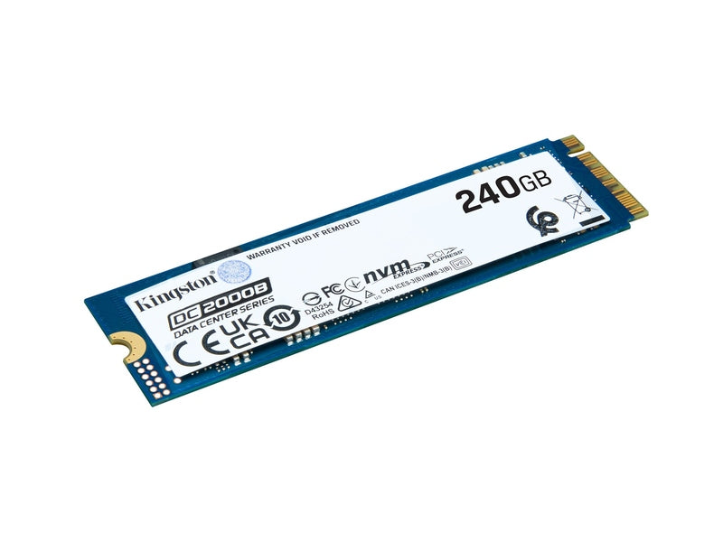 Kingston DC2000B 240GB PCIe 4.0 NVMe M.2 SSD