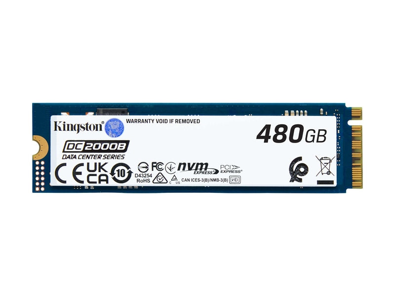 Kingston DC2000B 480GB PCIe 4.0 NVMe M.2 SSD