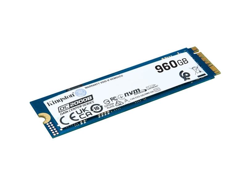 Kingston DC2000B 960GB PCIe 4.0 NVMe M.2 SSD