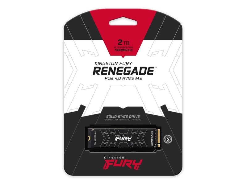 Kingston FURY Renegade 2TB PCIe 4.0 NVMe M.2 2280 SSD