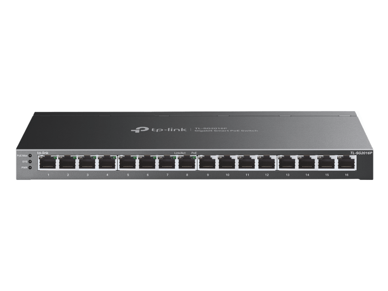 TP-Link Omada 16-Port Managed Gigabit Switch PoE+ 8