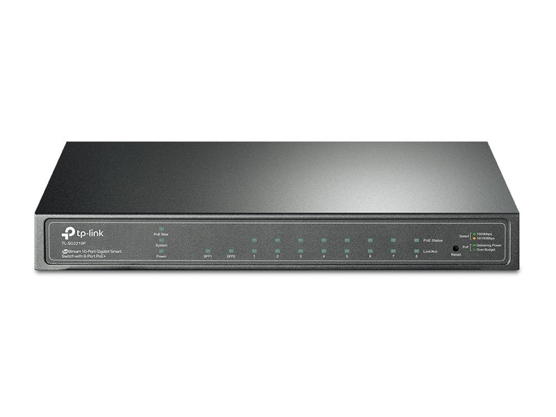 TP-Link Omada 8-Port Managed Gigabit Switch PoE+ 8 SFP 2