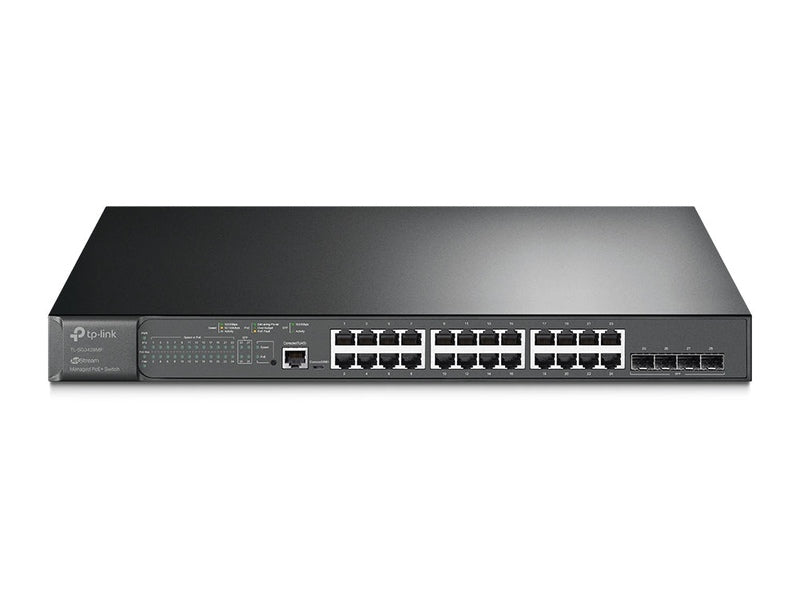 TP-Link Omada 28-Port Managed Gigabit L2+ Switch PoE+ 24 SFP 4