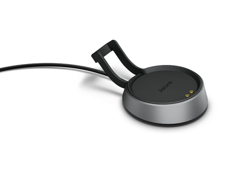 Jabra Evolve2 85 MS ANC Bluetooth Headset USB-C Dongle + Charging Stand