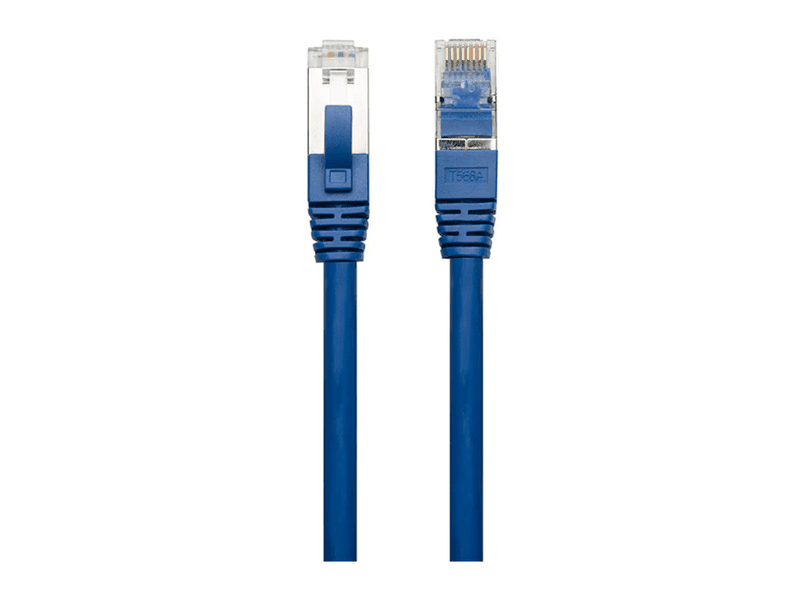 Comsol 2M 40GbE Cat 8 S/FTP Shielded Patch Cable LSZH Blue