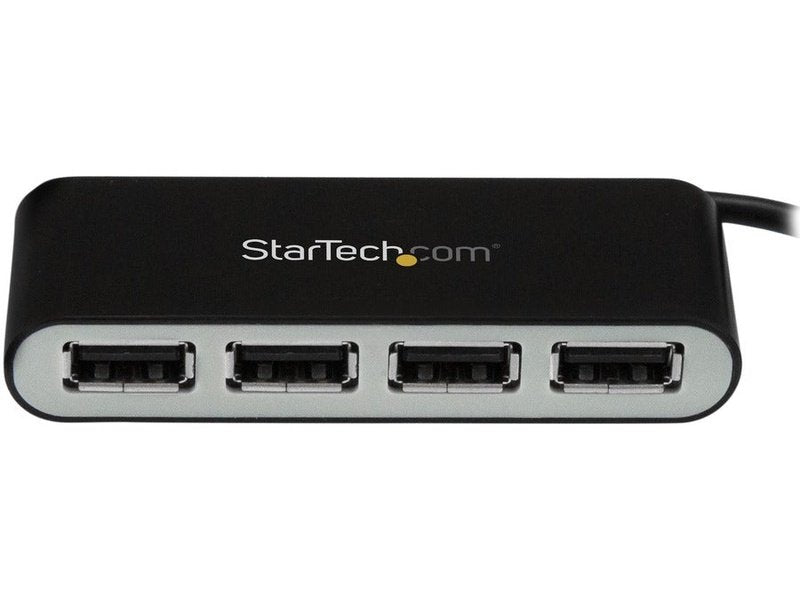 StarTech 4 Port USB2.0 Hub Mini Built-in Cable