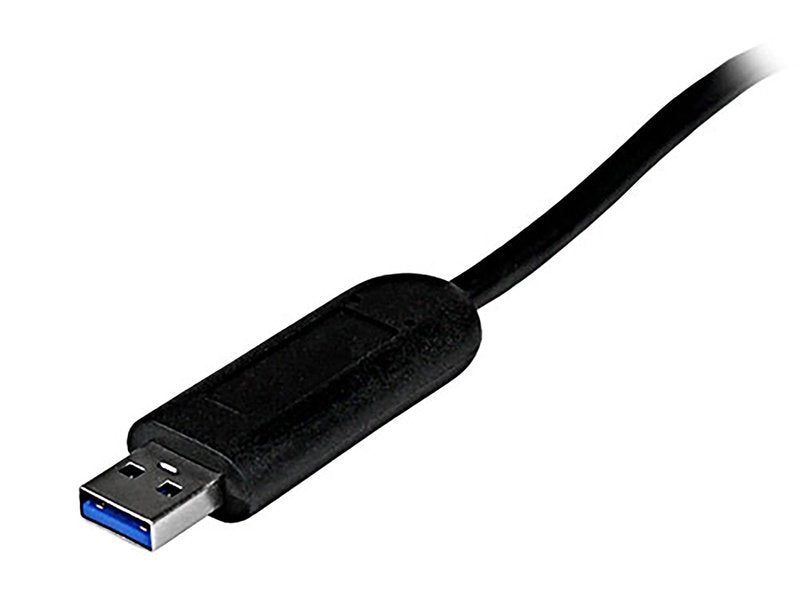 StarTech 4 Port Portable SuperSpeed USB 3.0 Hub With Built-in Cable