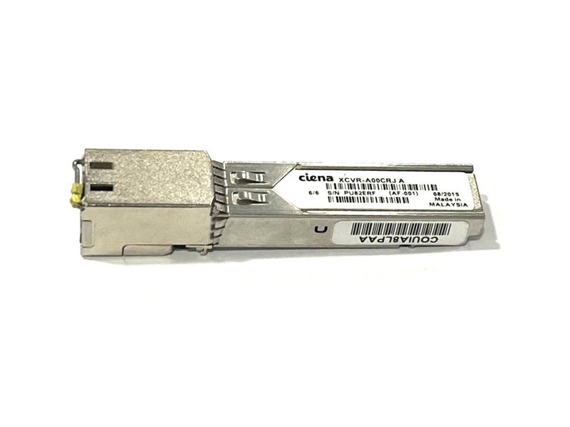 Ciena XCVR-A00CRJ A COUIA8LPAA RJ45 SFP Transciever *used*