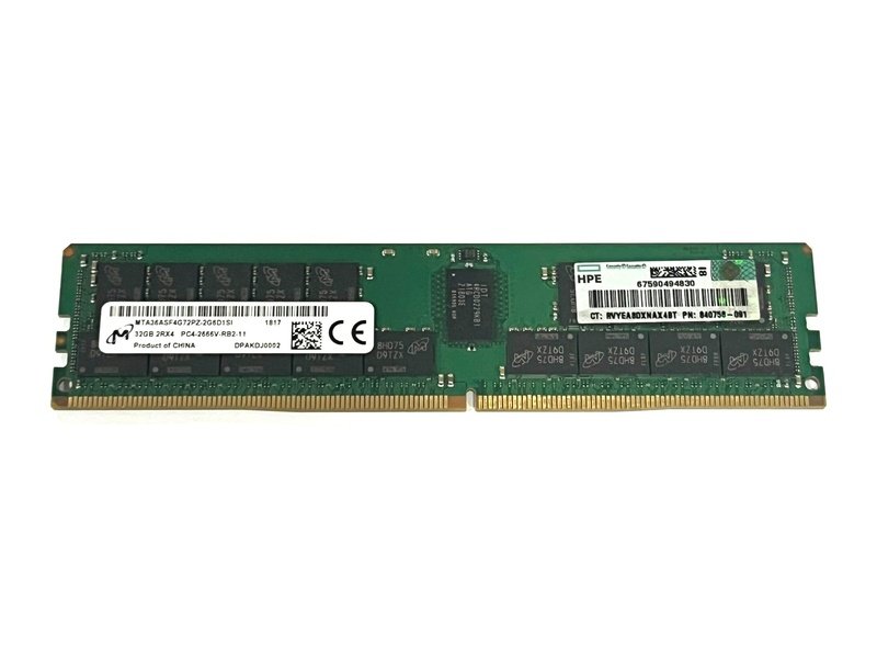 HPE 32GB 1x32GB DDR4-2666 Registered Smart Memory Kit 815100-B21 *Refurbished