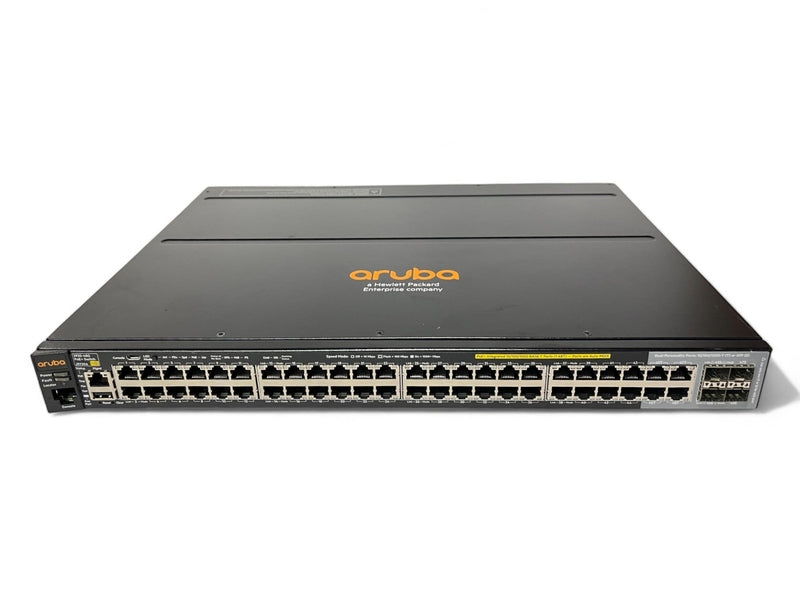 HPE Aruba J9729A 2920-48G 48-Port Gigabit PoE+ 370W Managed Switch with J9738A Power Supply *Used Refurbished