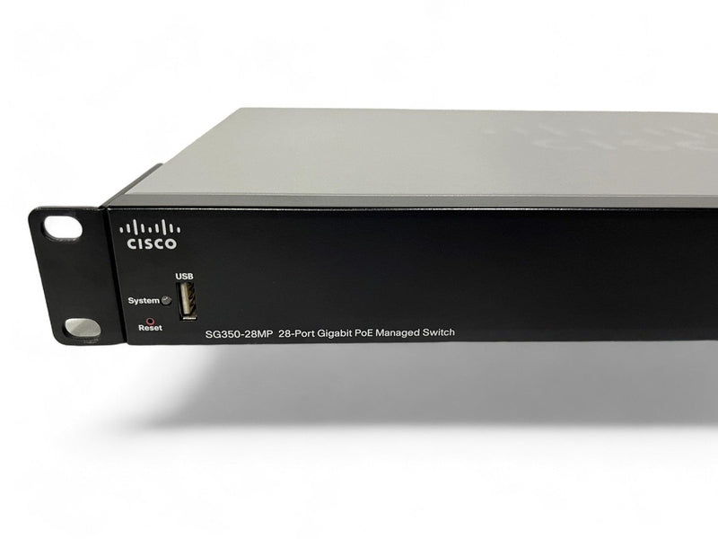 Cisco 350 Series SG350-28MP 24-port Gigabit PoE+ Managed Switch with 382W Power Budget *Used refurbished