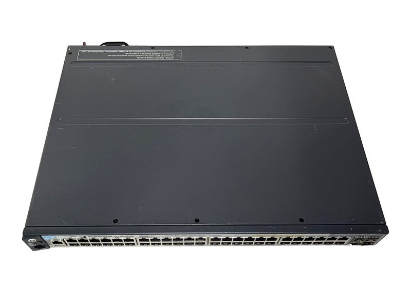 HPE Aruba J9729A 2920-48G-PoE+ 370W Switch, with Power Supply J9738A and Stacking Module J9733A *Used refurbished