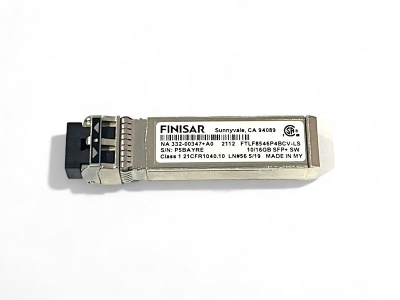 Finisar FTLF8546P4BCV-LS 10/16GB SW SFP+ Optical Transceiver *used*