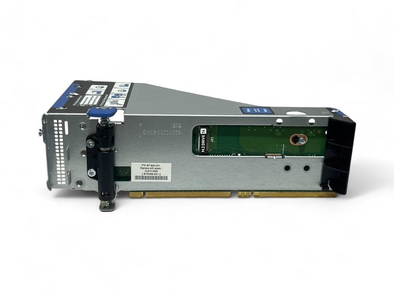 HPE 877946-001 ProLiant DL380 Gen10 Primary PCIE / M.2 Riser Card and PCI Riser Cage for DL380 Gen 10 Server *Refurbished