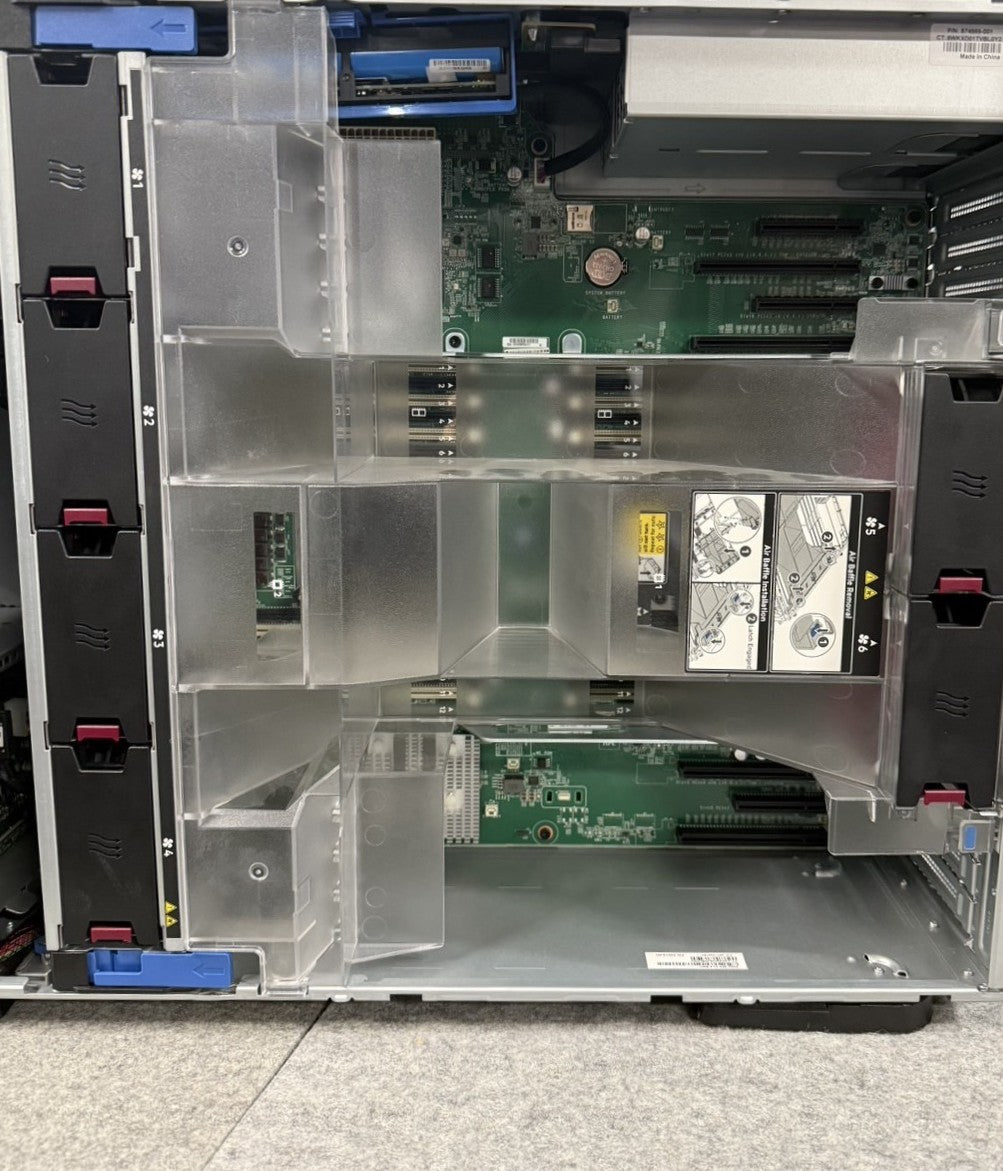 **Used/Refurbished** HPE ProLiant ML350 Gen10 Tower Server, 8SFF | CPU: Silver 4110Y 2.1GHz 8-core 1P | RAM: 2x HPE 16GB 2666V | 3x HPE 1.2TB 10K SAS | 2x800W PS 877621-371