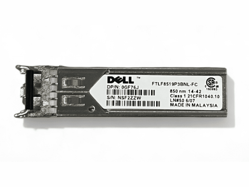 Dell FTLF8519P3BNL-FC 0GF76J 850nm 14-42 SFP Transceiver Module