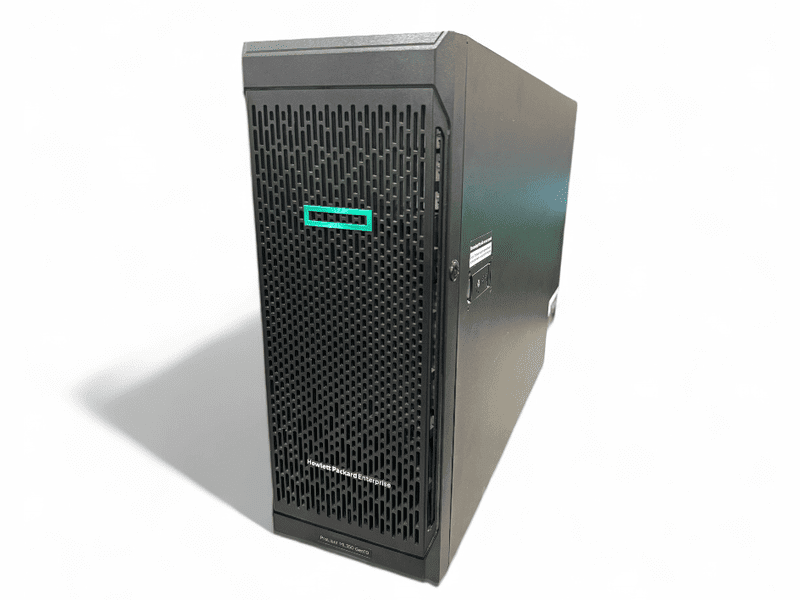 **Used/Refurbished** HPE ProLiant ML350 Gen10 Tower Server, 8SFF | CPU: Silver 4110Y 2.1GHz 8-core 1P | RAM: 2x HPE 16GB 2666V | 3x HPE 1.2TB 10K SAS | 2x800W PS 877621-371