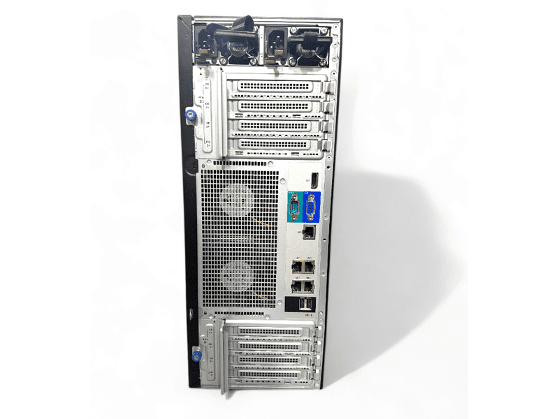 **Used/Refurbished** HPE ProLiant ML350 Gen10 Tower Server, 8SFF | CPU: Silver 4110Y 2.1GHz 8-core 1P | RAM: 2x HPE 16GB 2666V | 3x HPE 1.2TB 10K SAS | 2x800W PS 877621-371