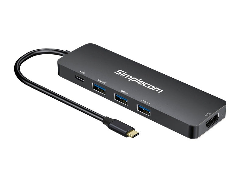 Simplecom CH545 USB-C 5-in-1 Multiport Adapter Docking Station