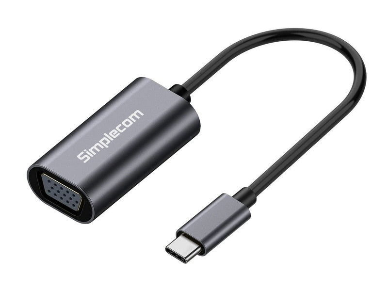 Simplecom DA104 USB-C to VGA Adapter Full HD 1080p