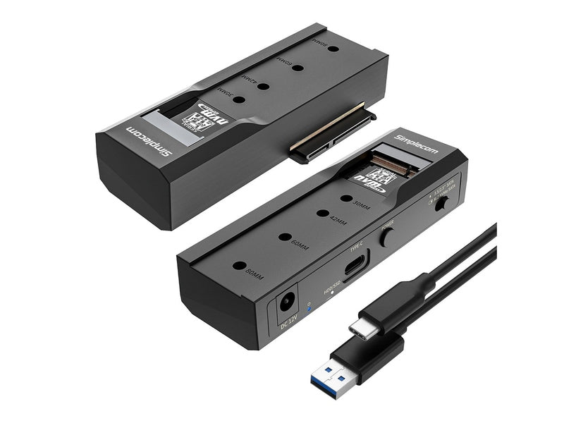 Simplecom SA536 USB to M.2 and SATA 2-IN-1 Adapter