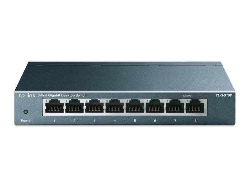 TP-Link TL-SG108 8-Port Gigabit Desktop Switch