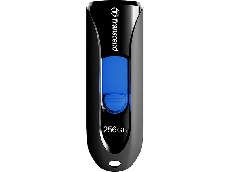 Transcend JetFlash 790 256 GB USB 3.1 Type A Flash Drive - Black