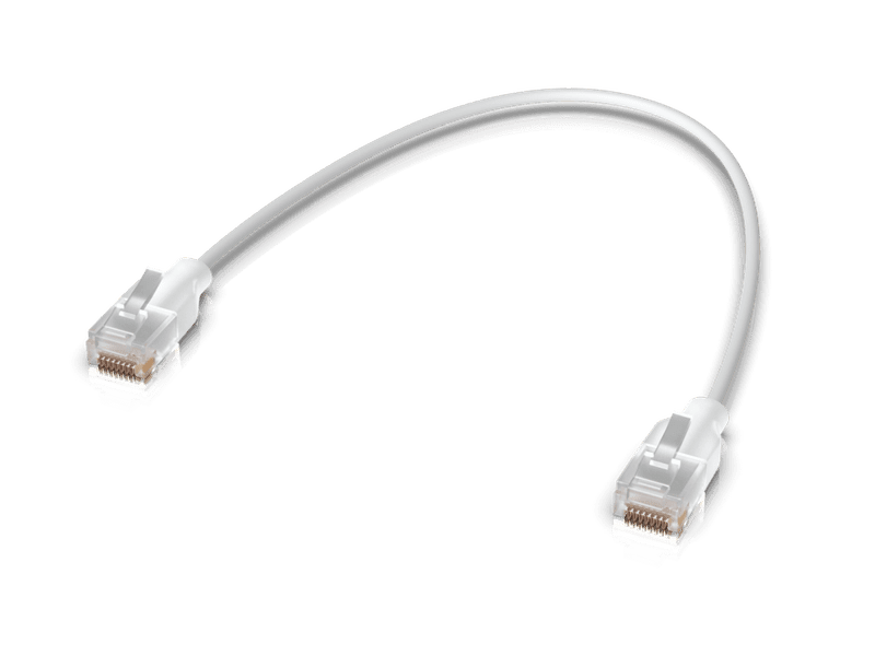 Ubiquiti UniFi Etherlighting Patch Cable Single Unit Indoor Length 0.15m White