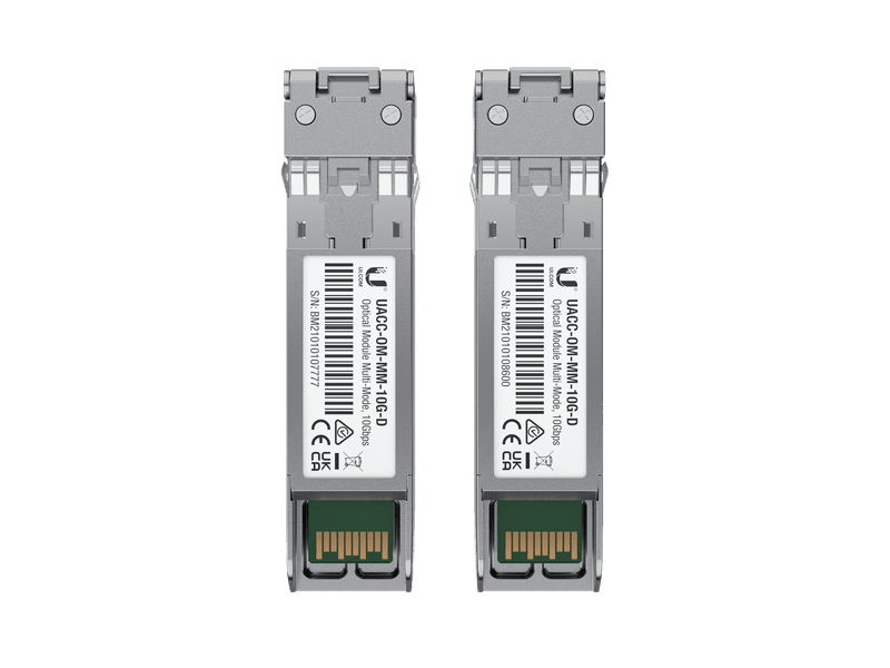 Ubiquiti UFiber 10Gbps Multi-Mode Optical Module SFP+ 20-Pack