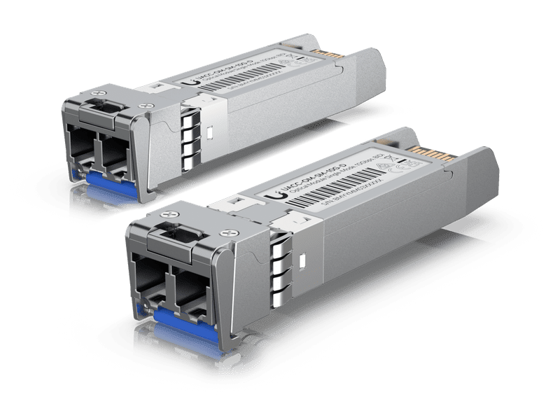 Ubiquiti UFiber SFP+ Single-Mode Fiber Module 10 Gbps 10km Distance - 2 Pack