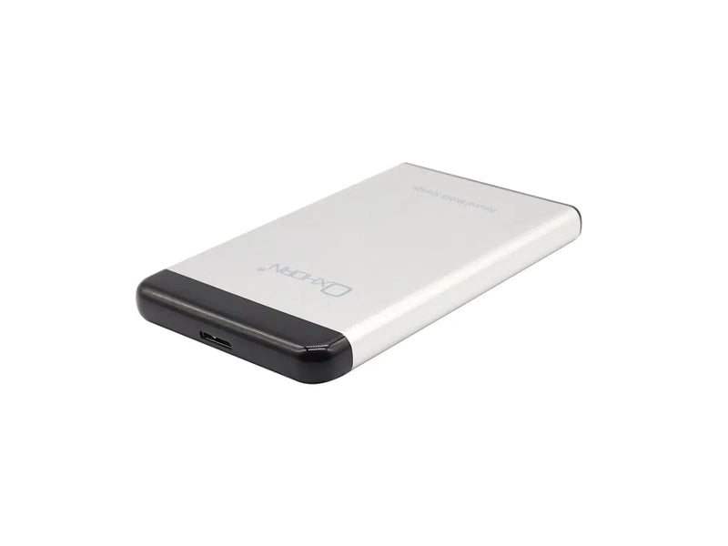 Oxhorn USB 3.0 2.5" SATA HDD Enclosure - Silver