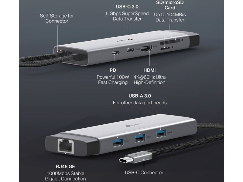 TP-Link UH9120C USB Type-C 9-in-1 Hub