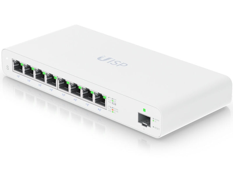 Ubiquiti UISP Switch 8-Port GbE Switch w/ 27V Passive PoE