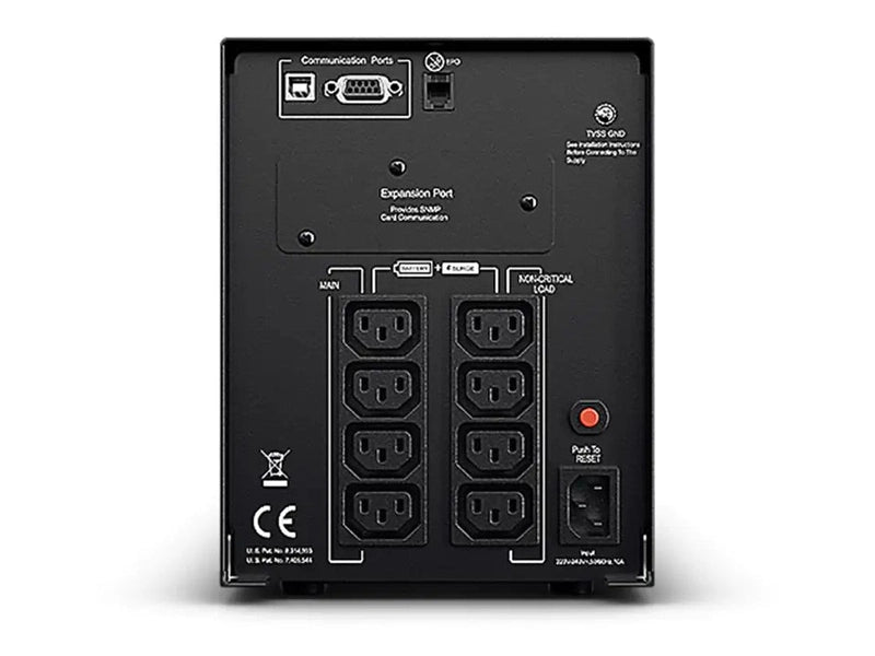 CyberPower PRO Series 1000VA / 900W 10A Tower UPS with LCD PR1000ELCD