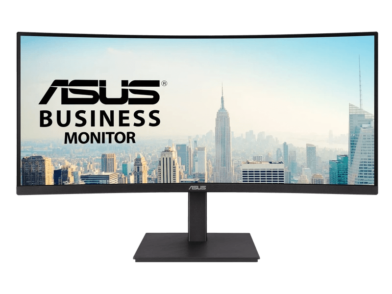 ASUS VA34VCPSN 34" 100Hz UWQHD Ultra-Wide Curved Business VA Monitor w/ Dock