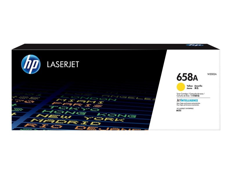 HP 658A Yellow LaserJet Toner Cartridge M751 Compatible