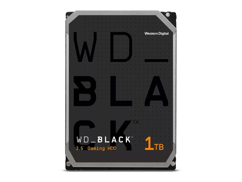 WD Black 1TB 3.5" 7200RPM SATA Gaming Hard Drive